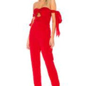 Milly Red Jumpsuit NWT 4